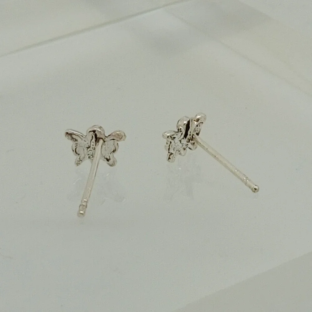 Vintage butterfly stud